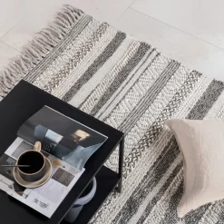Fjôrd Vloerkleed Alwar Donkergrijs 170x240cm
