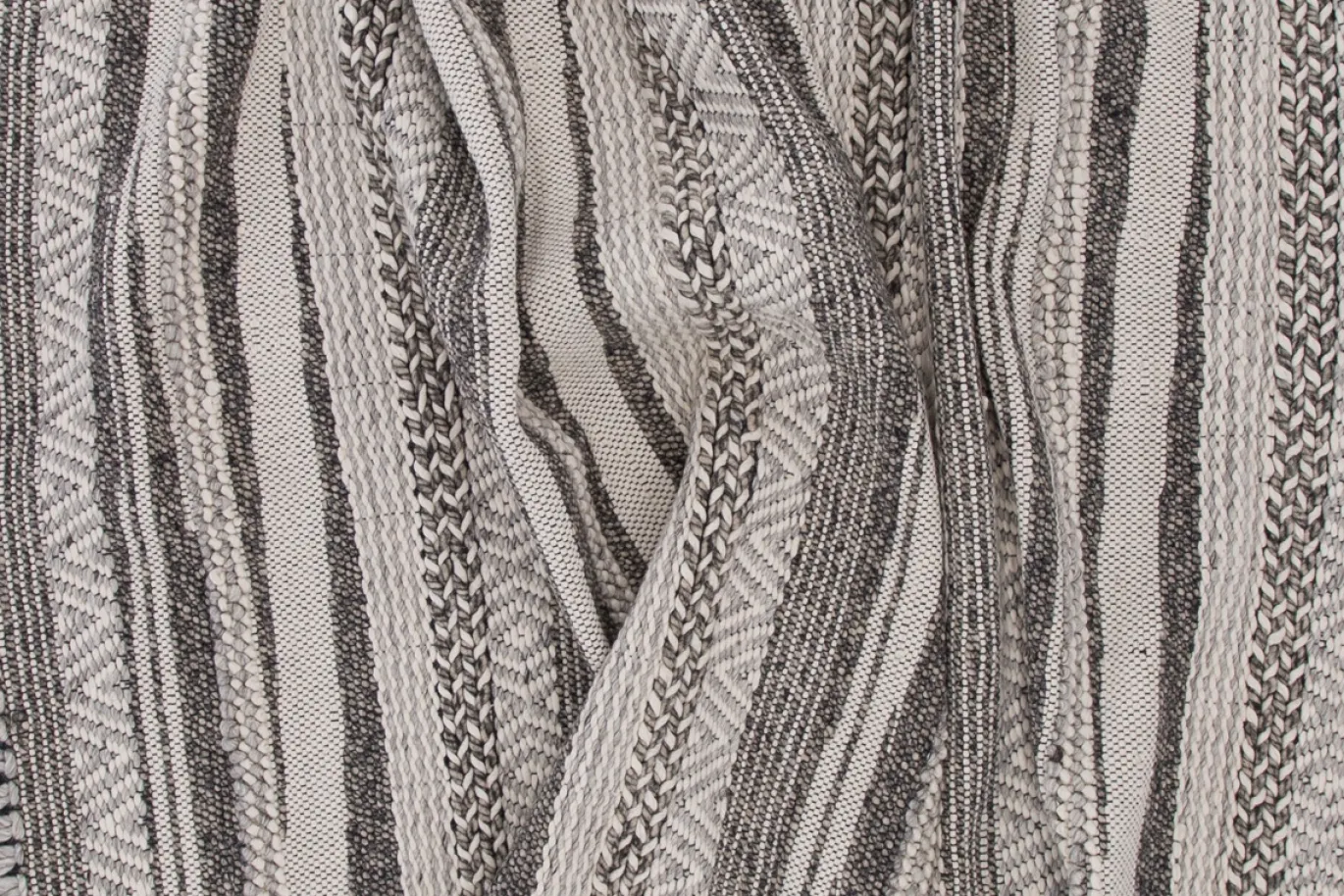 Fjôrd Vloerkleed Alwar Donkergrijs 170x240cm