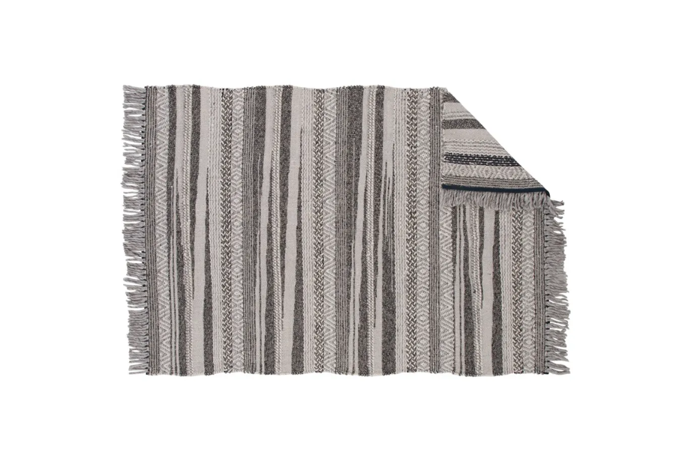 Fjôrd Vloerkleed Alwar Donkergrijs 170x240cm