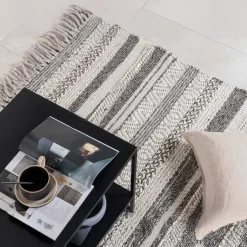 Fjôrd Vloerkleed Alwar Donkergrijs 170x240cm