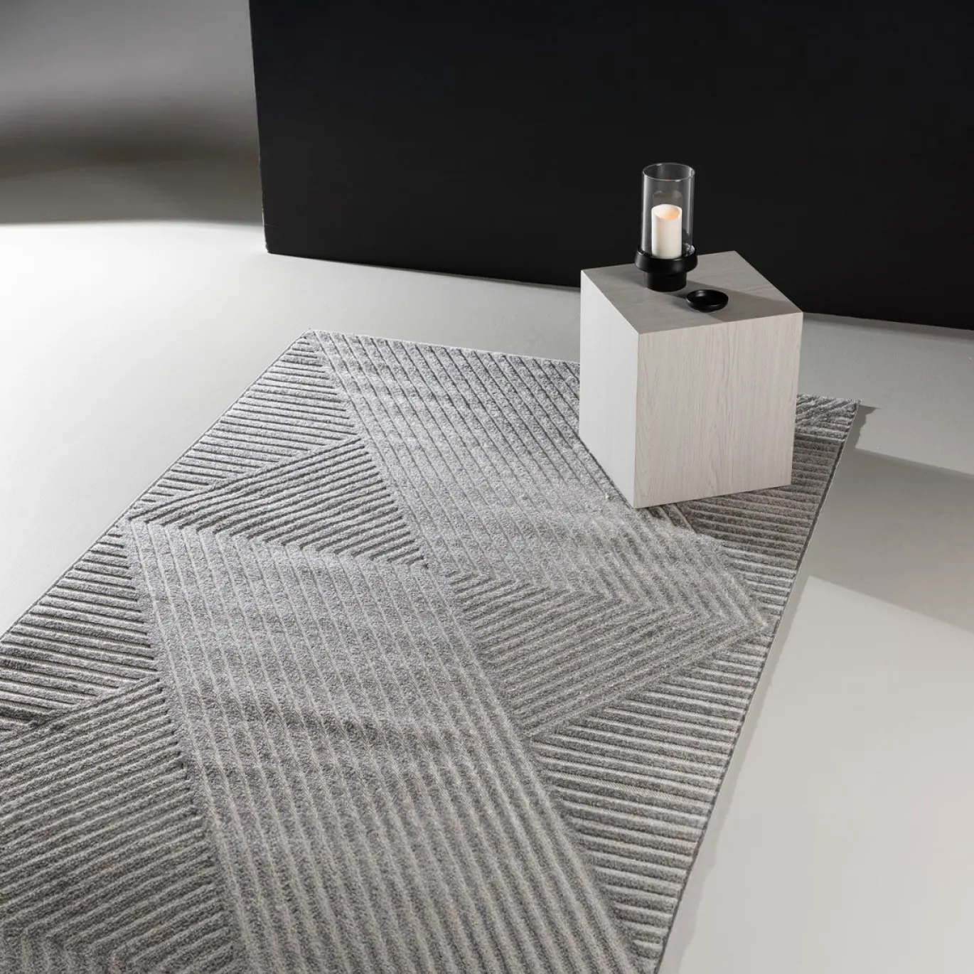 Fjôrd Vloerkleed Aron Grijs 340x240cm