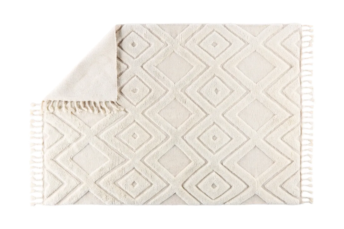 Fjôrd Vloerkleed Dahlia Wol 200x300cm Wit