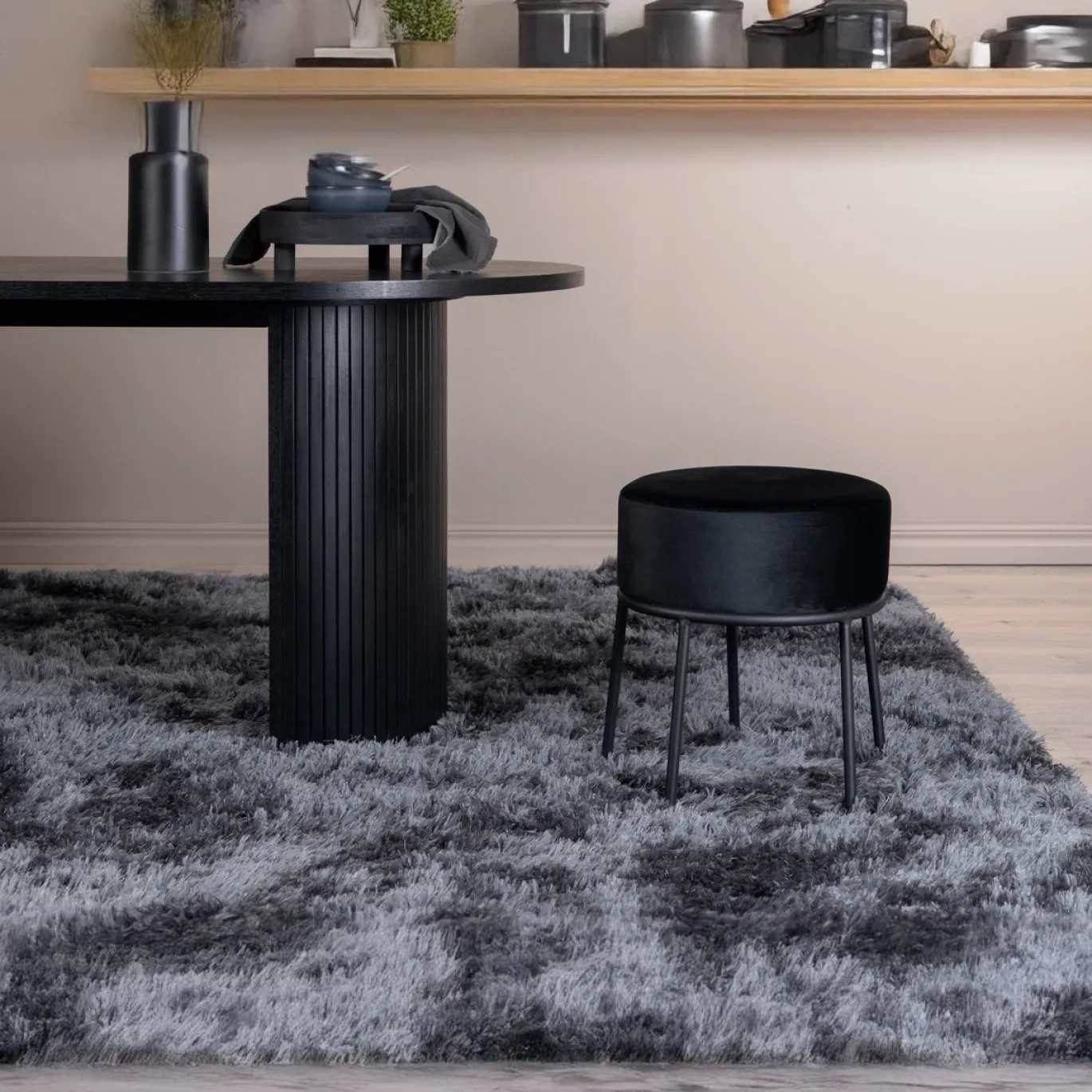 Fjôrd Vloerkleed Grace 300cm Grijs