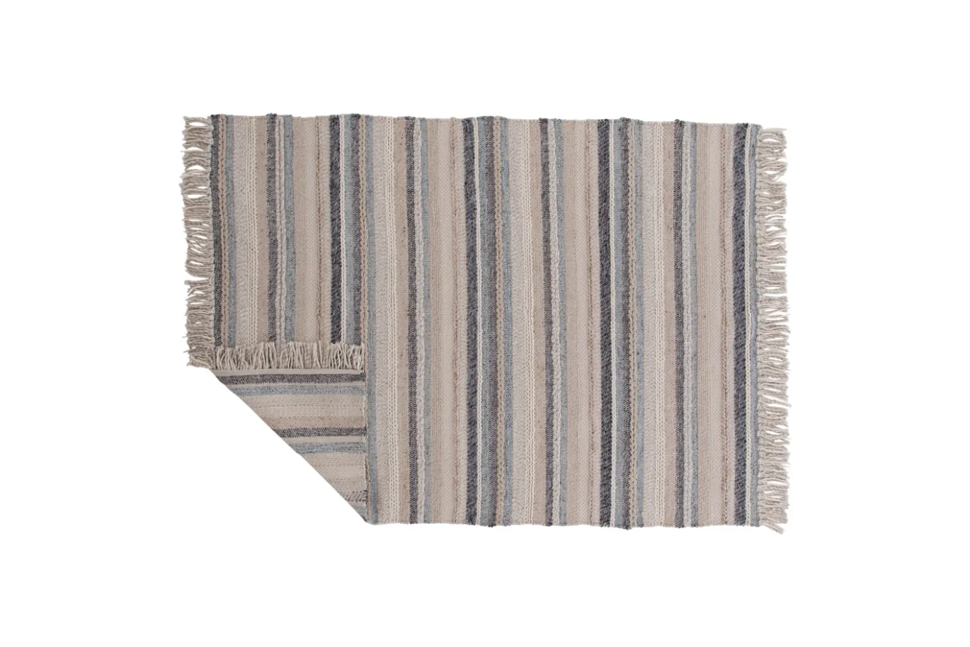 Fjôrd Vloerkleed Gudha 170x240 Beige Blauw