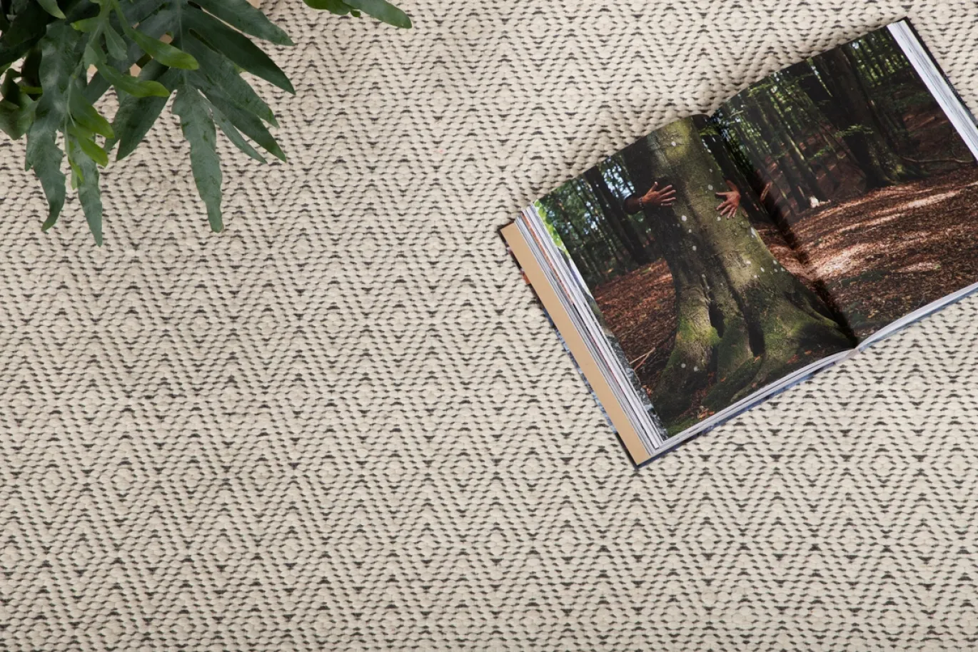 Fjôrd Vloerkleed Julana Wol ø200cm Beige
