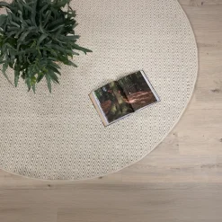 Fjôrd Vloerkleed Julana Wol ø200cm Beige
