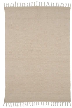 Fjôrd Vloerkleed Loke Katoen Mix 230x160cm Beige