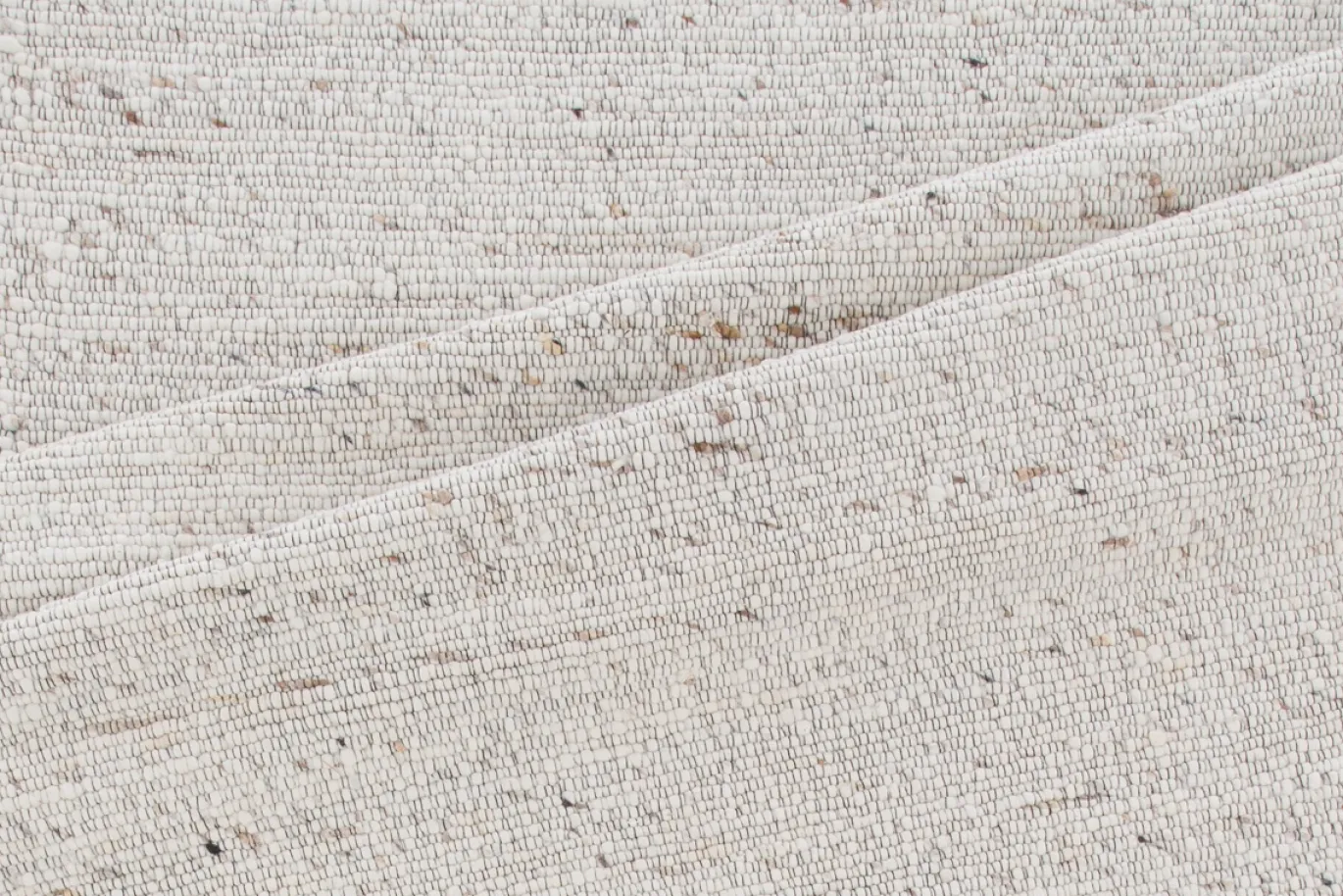 Fjôrd Vloerkleed Loump 160x230cm Wit/Beige
