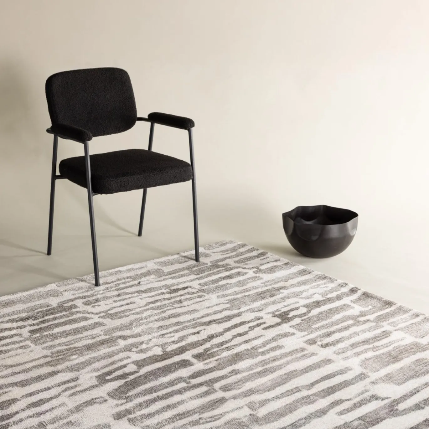 Fjôrd Vloerkleed Milos 230x160cm Grijs