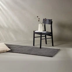 Fjôrd Vloerkleed Milton 200x70cm Donkergrijs