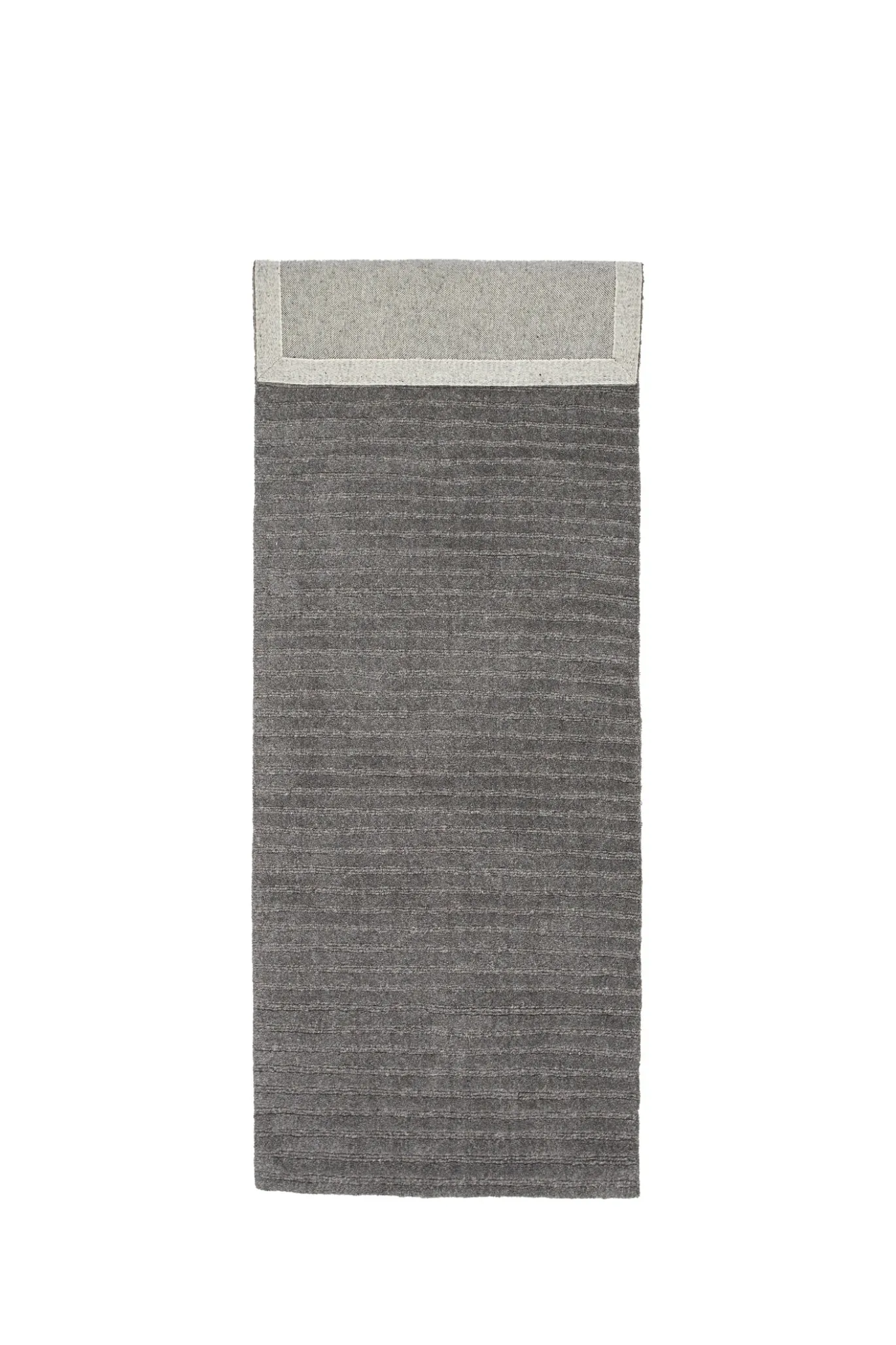 Fjôrd Vloerkleed Milton 200x70cm Donkergrijs