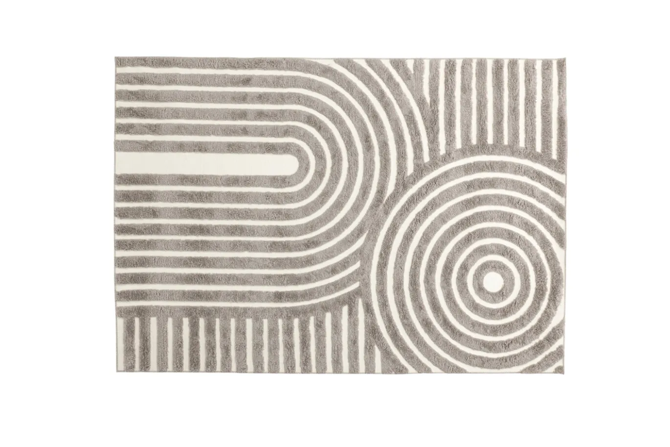 Fjôrd Vloerkleed Nikita 290x200cm Grijs/wit
