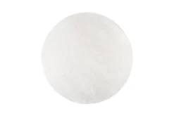 Fjôrd Vloerkleed Nixie Polyester Ø200cm Wit