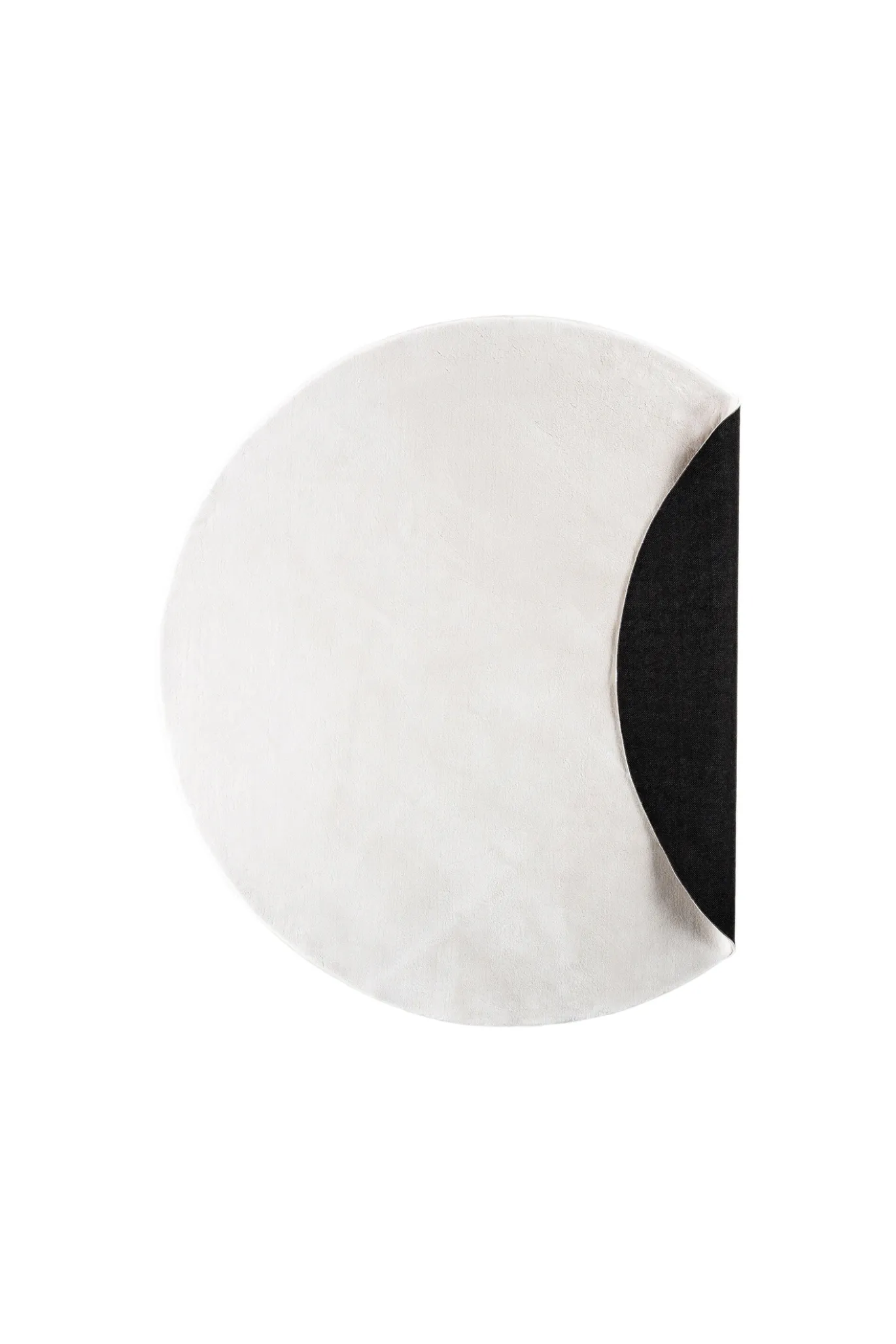 Fjôrd Vloerkleed Nixie Polyester Ø200cm Wit