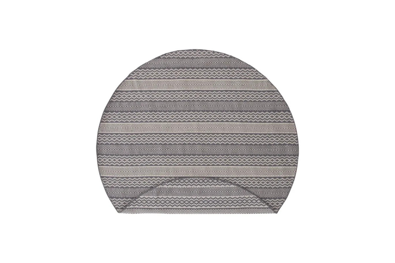 Fjôrd Vloerkleed Sishu Ø200cm Lichtgrijs