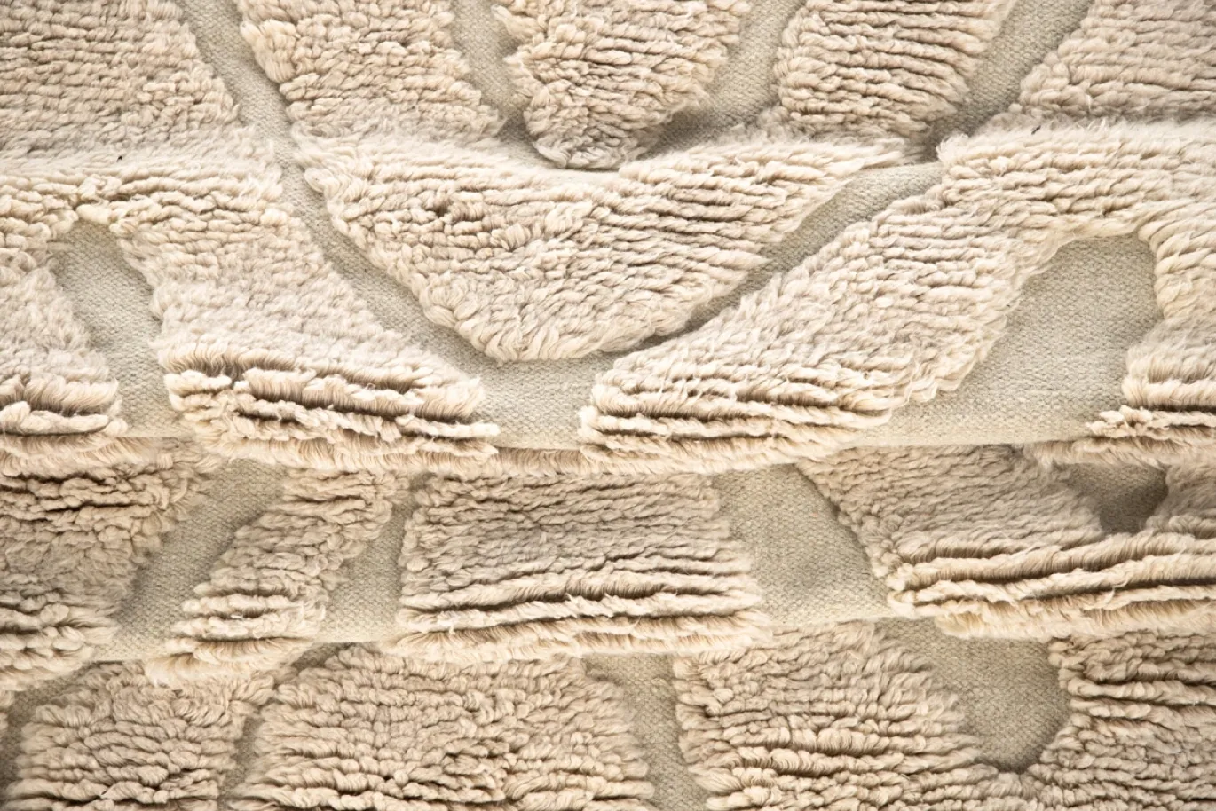 Fjôrd Vloerkleed Trondheim x Josefin Lustig Beige/Wit 170x240cm