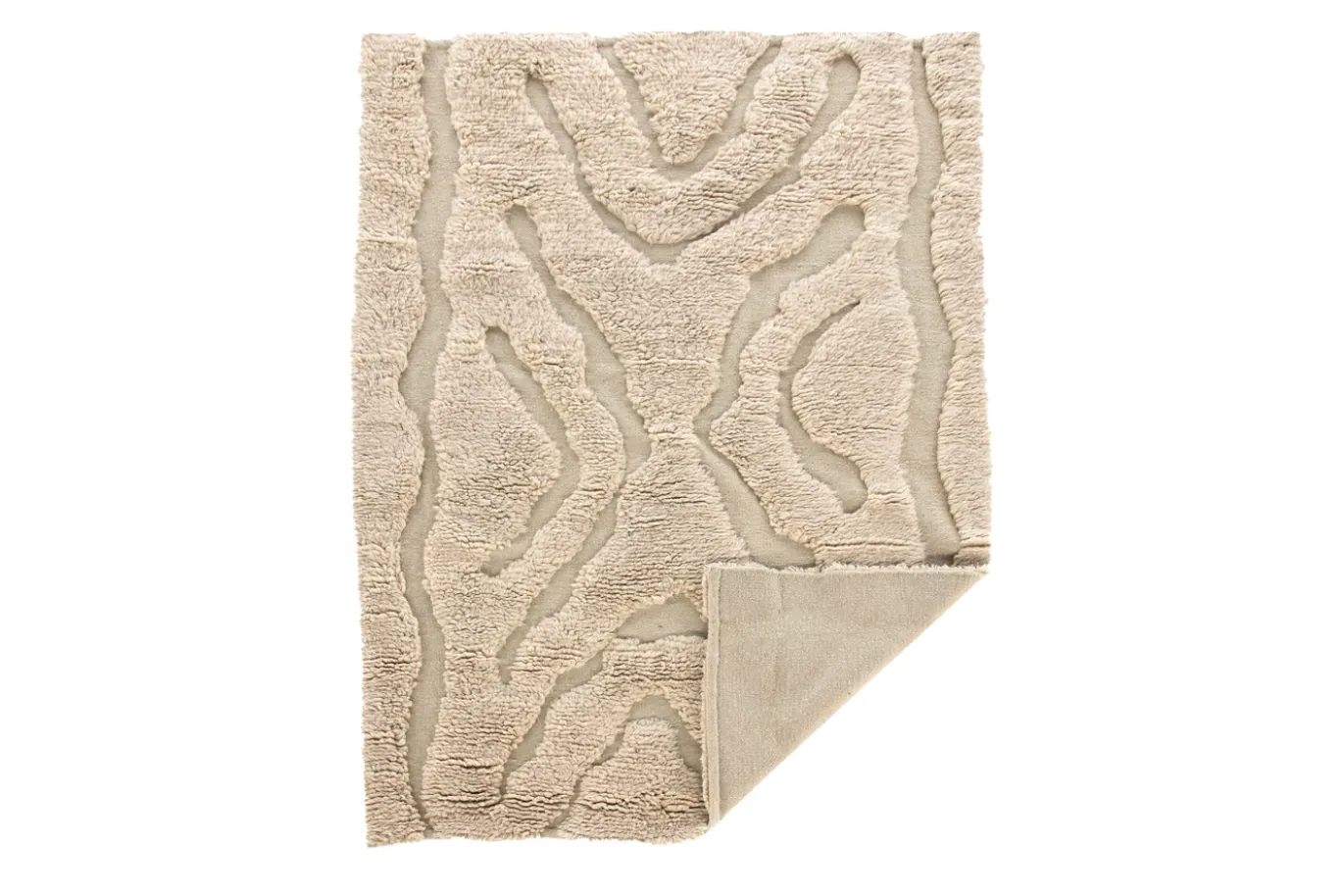 Fjôrd Vloerkleed Trondheim x Josefin Lustig Beige/Wit 170x240cm
