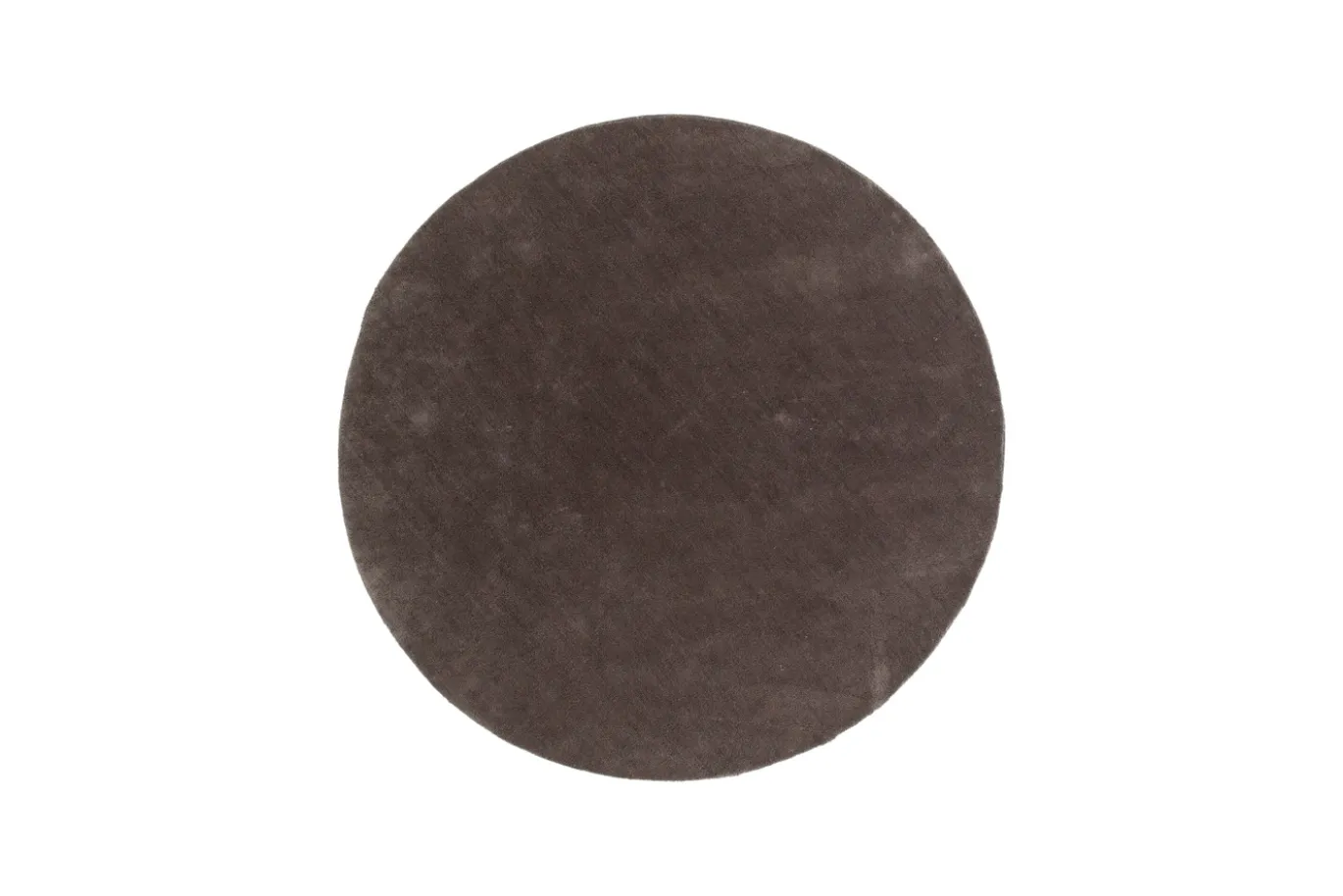 Fjôrd Vloerkleed Undra Ø200cm Donkergrijs