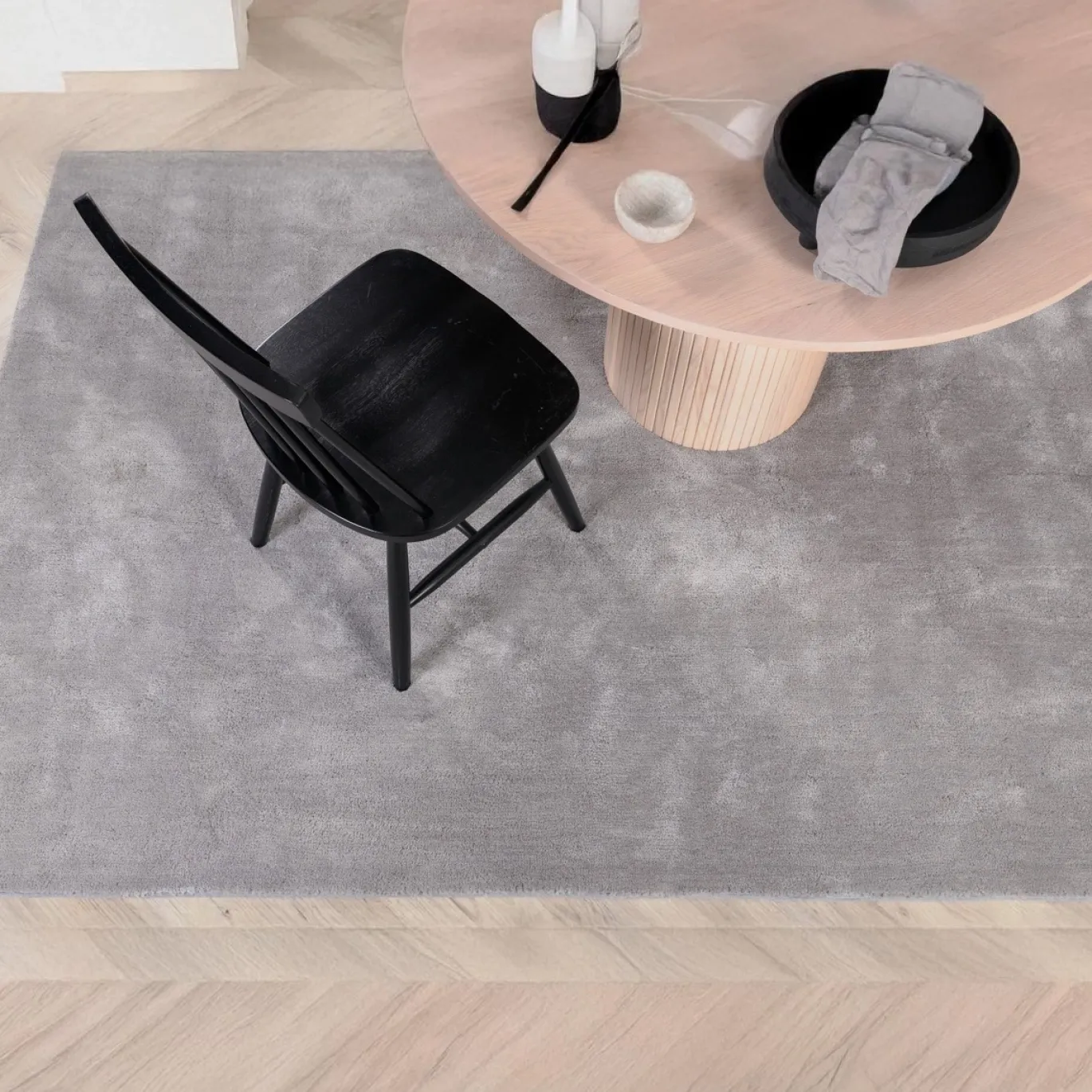 Fjôrd Vloerkleed Undra 170x240cm Lichtgrijs