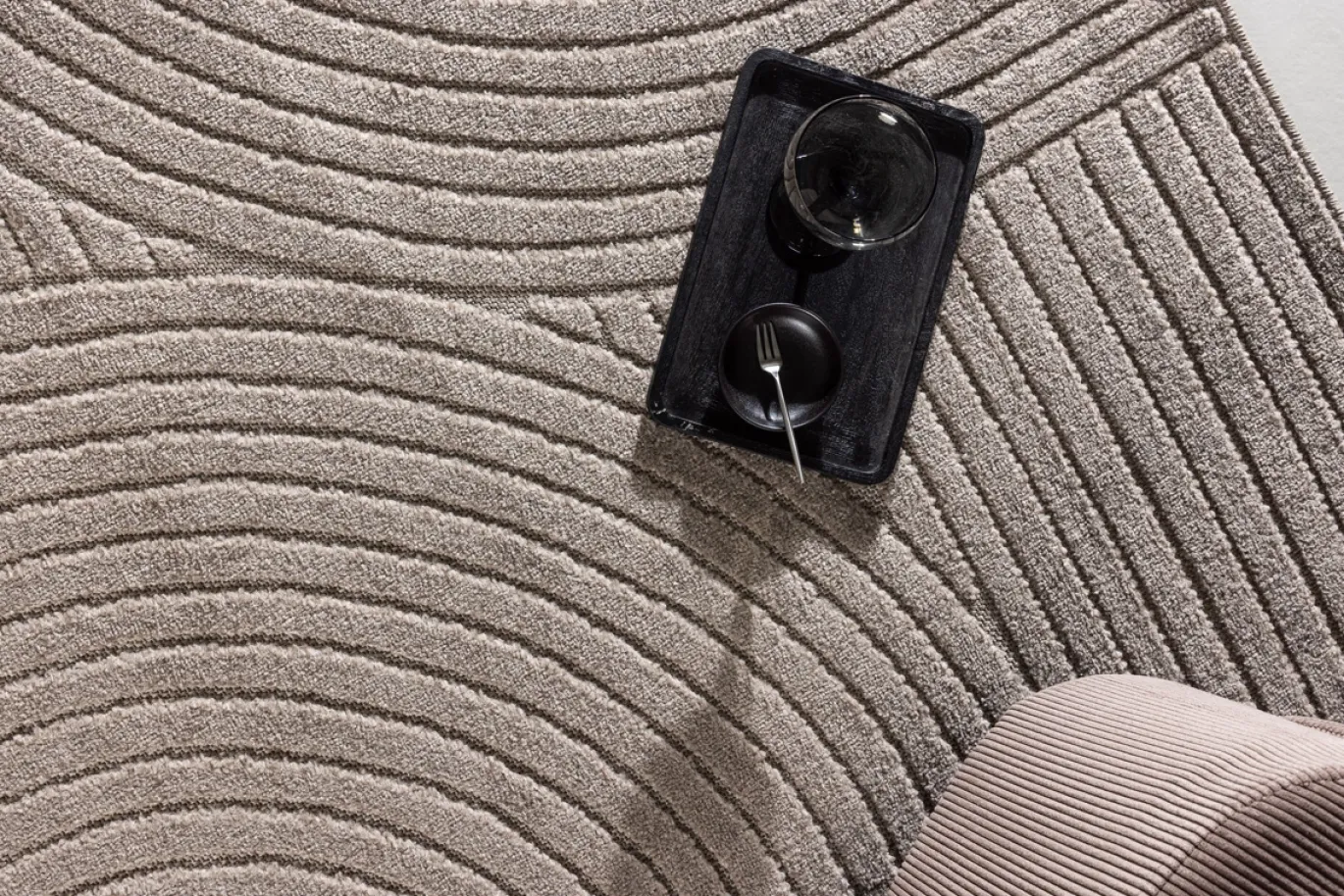 Fjôrd Vloerkleed Vince 340x240cm Bruin