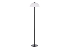 Fjôrd Vloerlamp Ferrand Zwart/Wit Glas