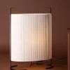 Fjôrd Vloerlamp Rennes Floor Zwart/Wit Linnen 80x59cm