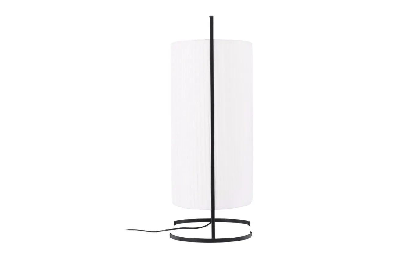 Fjôrd Vloerlamp Rennes Floor Zwart/Wit Linnen 80x59cm