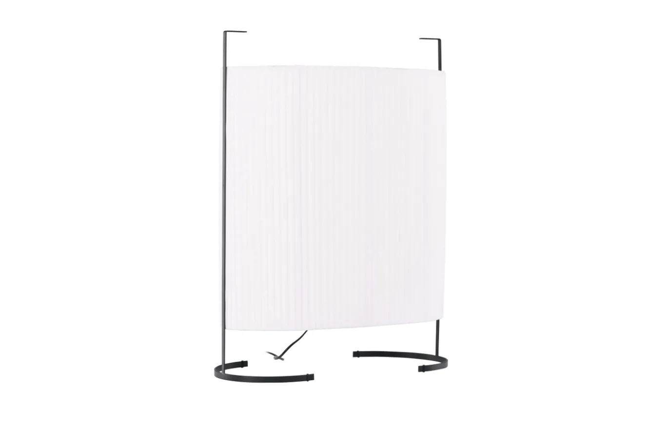 Fjôrd Vloerlamp Rennes Floor Zwart/Wit Linnen 80x59cm
