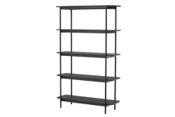 Fjôrd Wandkast Heim 190cm Zwart
