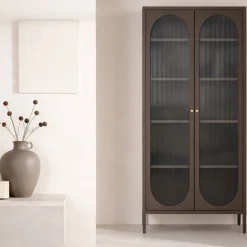 Fjôrd Wandkast Lima Bruin 180cm