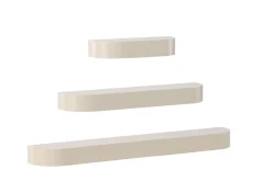 Fjôrd Wandplanken Glow Set van 3 Beige