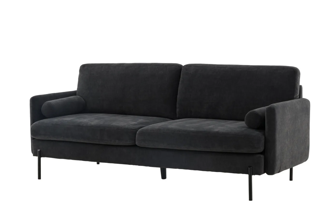 Fjôrd 3-zitsbank Antibes Velvet Donkergrijs