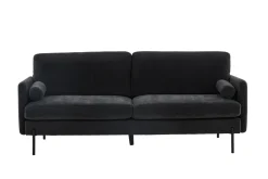 Fjôrd 3-zitsbank Antibes Velvet Donkergrijs