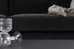 Fjôrd 3-zitsbank Antibes Velvet Donkergrijs