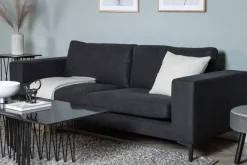 Fjôrd 3-zitsbank Bolero Zwart