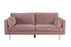 Fjôrd 3-Zits Bank Boom Velvet Dusty Roze