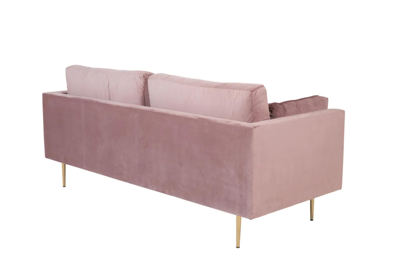 Fjôrd 3-Zits Bank Boom Velvet Dusty Roze
