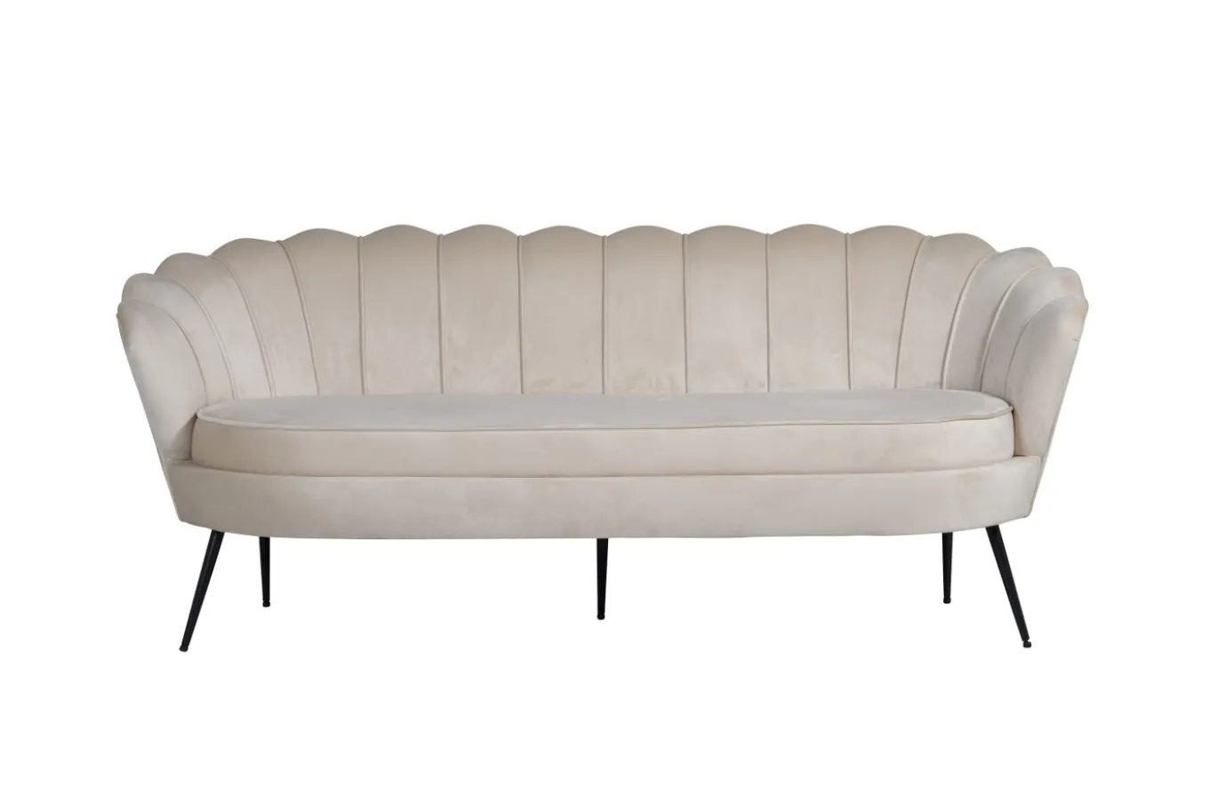 Fjôrd 3-zitsbank Calais Beige Velvet