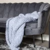 Fjôrd 3-zitsbank Calais Donkergrijs Velvet