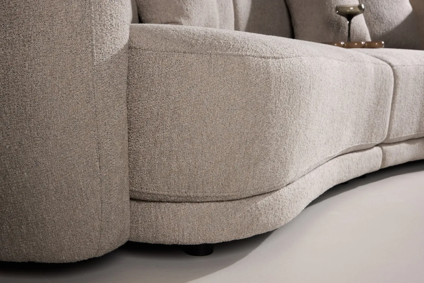 Fjôrd 3-Zitsbank Cielo Beige Bouclé