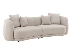 Fjôrd 3-Zitsbank Cielo Beige Bouclé
