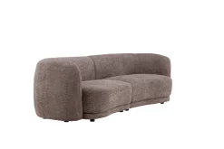 Fjôrd 3-zitsbank Cielo Organisch Bruin Bouclé