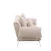 Fjôrd 3-Zitsbank Öckerö Wit/ Beige Linnen
