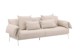 Fjôrd 3-Zitsbank Öckerö Wit/ Beige Linnen