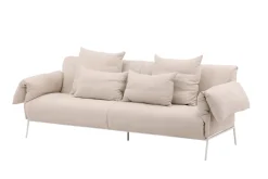 Fjôrd 3-Zitsbank Öckerö Wit/ Beige Linnen