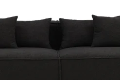 Fjôrd 3-Zitsbank Gillholmen Zwart Bouclé