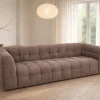 Fjôrd 3-zitsbank Malou Bruin