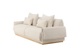 Fjôrd 3-Zits Bank Mollösund Beige Linnen