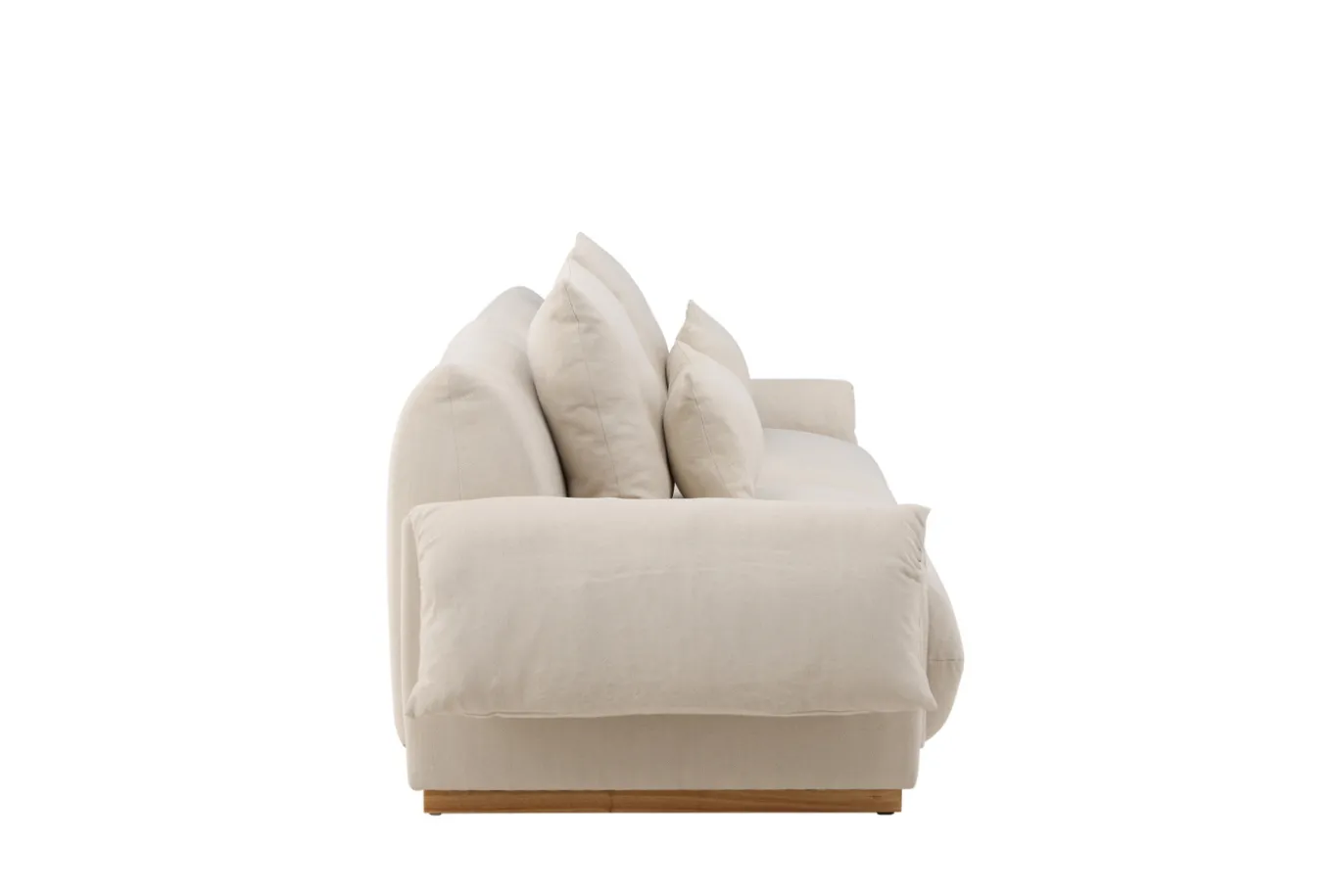 Fjôrd 3-Zits Bank Mollösund Beige Linnen