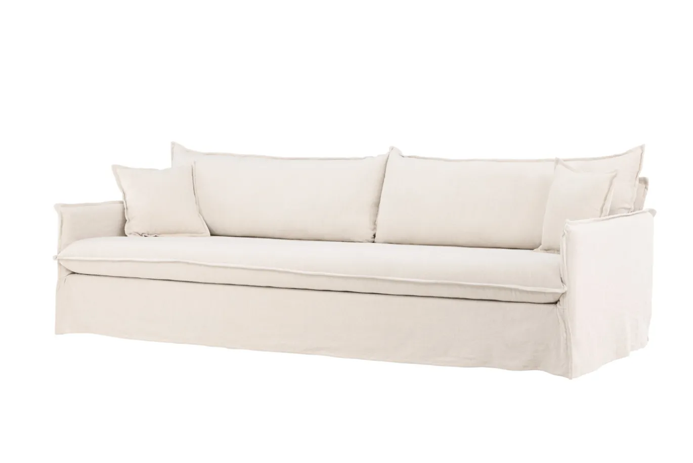 Fjôrd 4-zits Bank Nova Beige Linnen